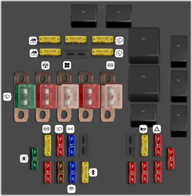 2004 Acura NSX Cigarette lighter fuse