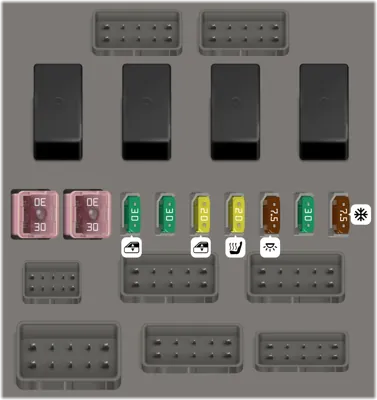 2005 Acura RL fuse box diagram