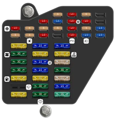 2006 Audi A4 Cigarette lighter fuse