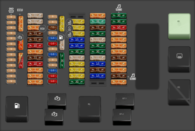 2012 G3 Audi A8 fuse box diagram - StartMyCar