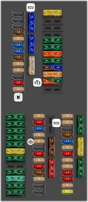 2022 Audi Q8 fuse box diagram