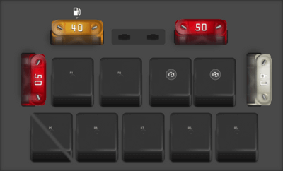 2008 Coupe Audi R8 fuse box diagram - StartMyCar