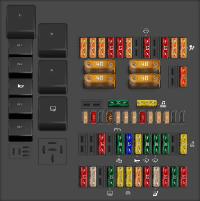 2012 Coupe Audi R8 Horn fuse - StartMyCar