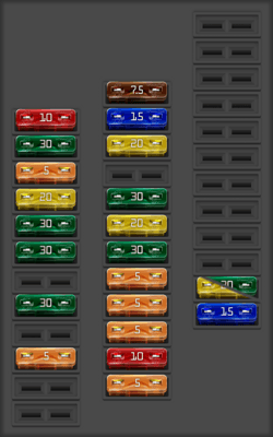 2020 Audi R8 fuse box diagram - StartMyCar