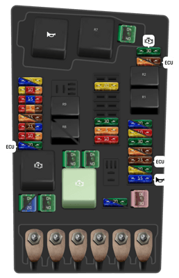 2014 Audi S3 fuse box diagram - StartMyCar