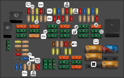2010 BMW 325 fuse box diagram - StartMyCar