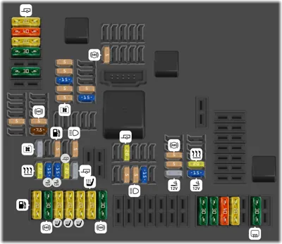 2012 BMW X3 Cigarette lighter fuse