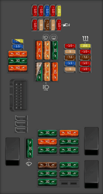 2012 BMW X6 fuse box diagram - StartMyCar
