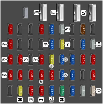 2001 Buick Century fuse box diagram