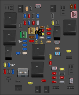 2020 Buick Encore GX Air conditioning fuse - StartMyCar