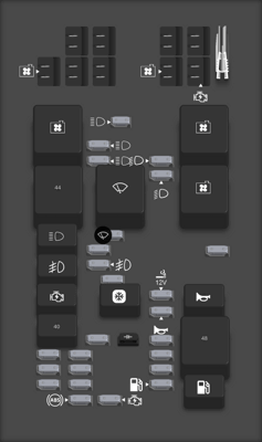 Buick LaCrosse fuse box diagrams for all years - StartMyCar