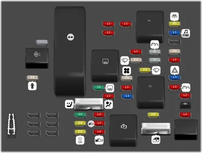 2007 Buick Rendezvous fuse box diagram