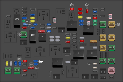 2015 Cadillac Escalade fuse box diagram - StartMyCar