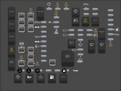 Cadillac SRX fuse box diagrams for all years - StartMyCar
