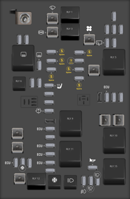 Rare Find!  Grade A Used 2014 Chevy Sonic Fuse Box (Lwe) - 8qggem5