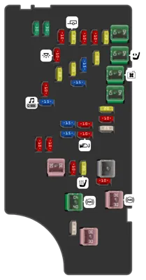 2008 Chrysler Sebring fuse box diagram