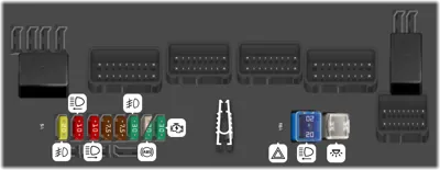 2012 Citroën C1 Horn fuse