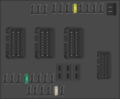 2014 Citroën Grand C4 Picasso fuse box diagram - StartMyCar