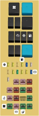 2005 Dodge Durango fuse box diagram