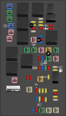 2016 Dodge Grand Caravan fuse box diagram - StartMyCar