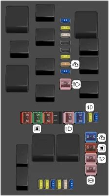 2007 Dodge Magnum fuse box diagram
