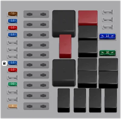 Fiat Fiorino fuse box diagrams for all years - StartMyCar