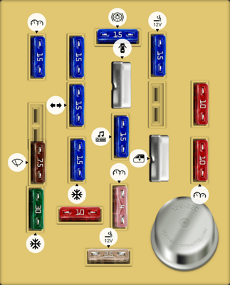 1997 Ford Bronco Air conditioning fuse - StartMyCar