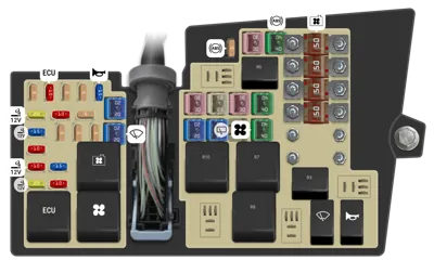 2014 Ford C-MAX Cigarette lighter fuse