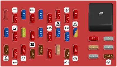 2011 Ford Crown Victoria fuse box diagram