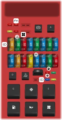 2003 Ford E-250 fuse box diagram