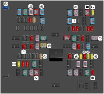 2021 Ford E-350 Cigarette lighter fuse