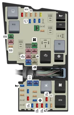2014 Ford Escape Cigarette lighter fuse