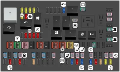 2017 ford explorer cigarette lighter fuse location 2017 Ford Explorer fuse box diagram