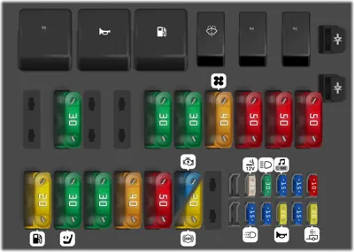 2000 dodge neon cigarette lighter fuse Dodge Chrysler Plymouth Neon (1999-2005) Fuse Box Diagrams