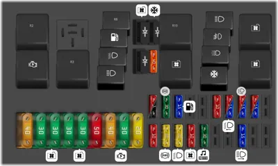 2004 ford focus cigarette lighter fuse 2004 Ford Focus fuse box diagram