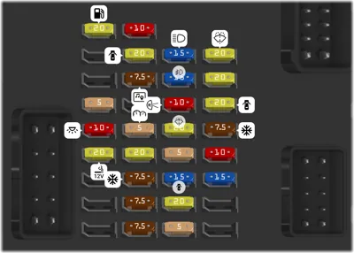 2018 Ford Focus fuse box diagram