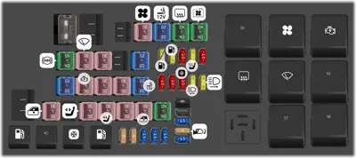 2014 Ford Mustang fuse box diagram