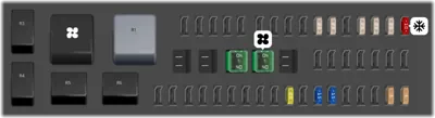 2014 Ford Transit Connect fuse box diagram Load Compartment Fuse Box