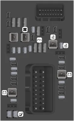 2025 GMC Sierra 1500 Cigarette lighter fuse