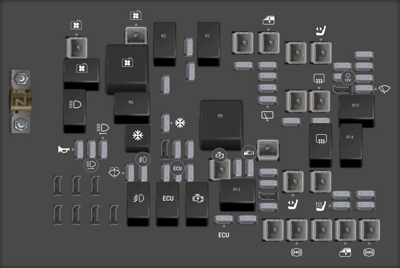 2016 GMC Terrain fuse box diagram - StartMyCar