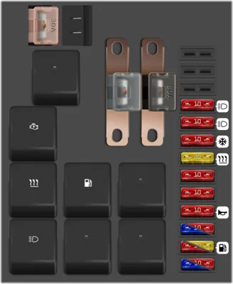 Holden Rodeo fuse box diagrams for all years - StartMyCar