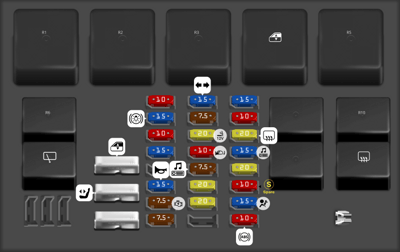 2005 Holden Ute fuse box diagram - StartMyCar