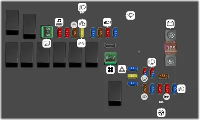 2013 honda accord cigarette lighter fuse 2013 Honda Accord fuse box diagram