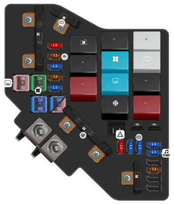 2008 Honda Civic fuse box diagram - StartMyCar