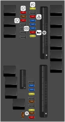 2012 Coupe Honda Civic Cigarette lighter fuse
