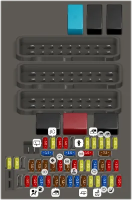 2015 Honda CR-V Cigarette lighter fuse