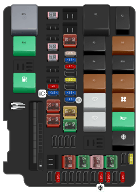 2025 Hyundai Accent fuse box diagram - StartMyCar