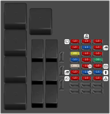 2003 Hyundai Matrix Radio fuse - StartMyCar