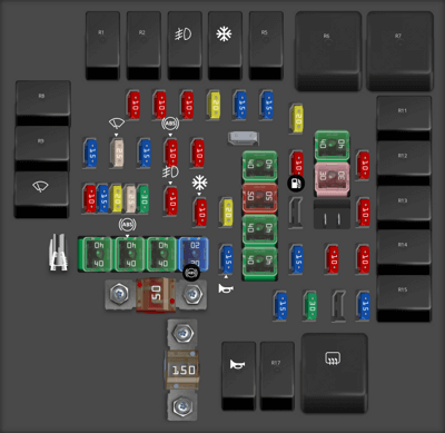 2007 Hyundai Santa Fe Fog light fuse - StartMyCar