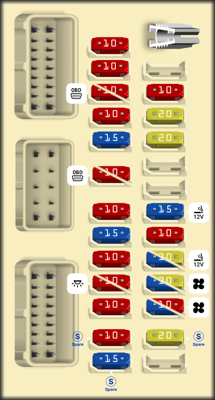 2008 Infiniti EX35 fuse box diagram - StartMyCar